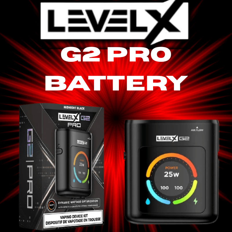 Level X Boost G2 Pro Battery-1000mAh Manitoba Vape SuperStore and Bong Shop