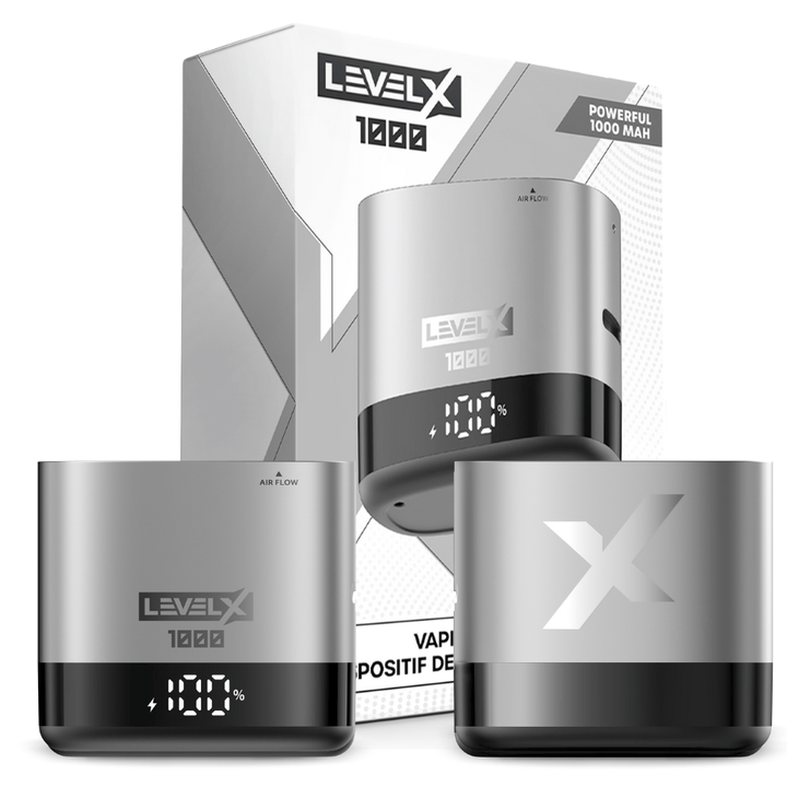 Level X Essential Pod System Device Kit-1000mAh 1000mAh / Nexus Silver Steinbach Vape SuperStore and Bong Shop Manitoba Canada