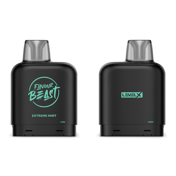 Level X Flavour Beast Pod-Extreme Mint 20mg / 7000 Puffs Steinbach Vape SuperStore and Bong Shop Manitoba Canada