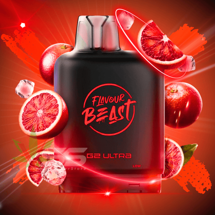 Level X G2 Ultra Flavour Beast Pod 50k-Bangin' Blood Orange 50000 / 20mg Steinbach Vape SuperStore and Bong Shop Manitoba Canada