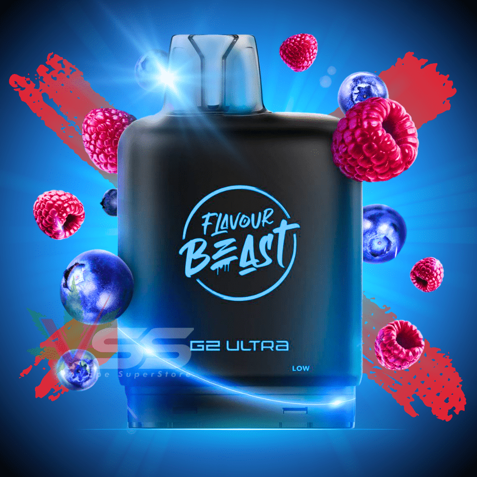 Level X G2 Ultra Flavour Beast Pod 50k-Bomb Blue Razz 50000 / 20mg Steinbach Vape SuperStore and Bong Shop Manitoba Canada