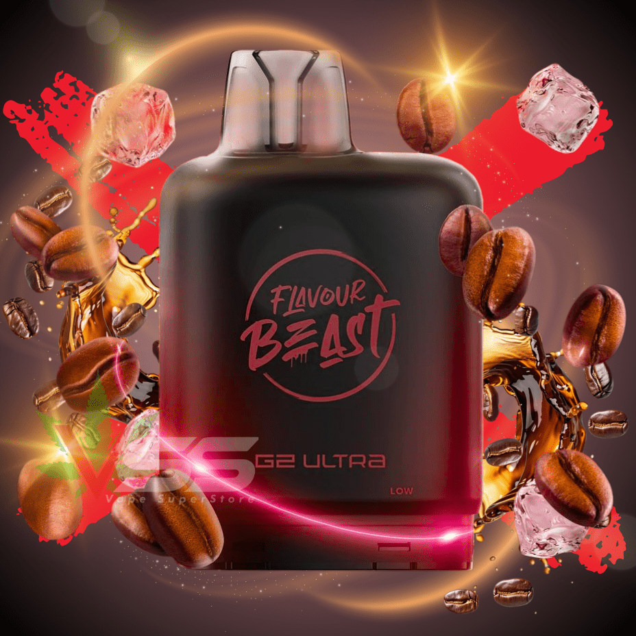 Level X G2 Ultra Flavour Beast Pod 50k-Chuggin' Coffee Classic Iced 20mg / 50000 Steinbach Vape SuperStore and Bong Shop Manitoba Canada
