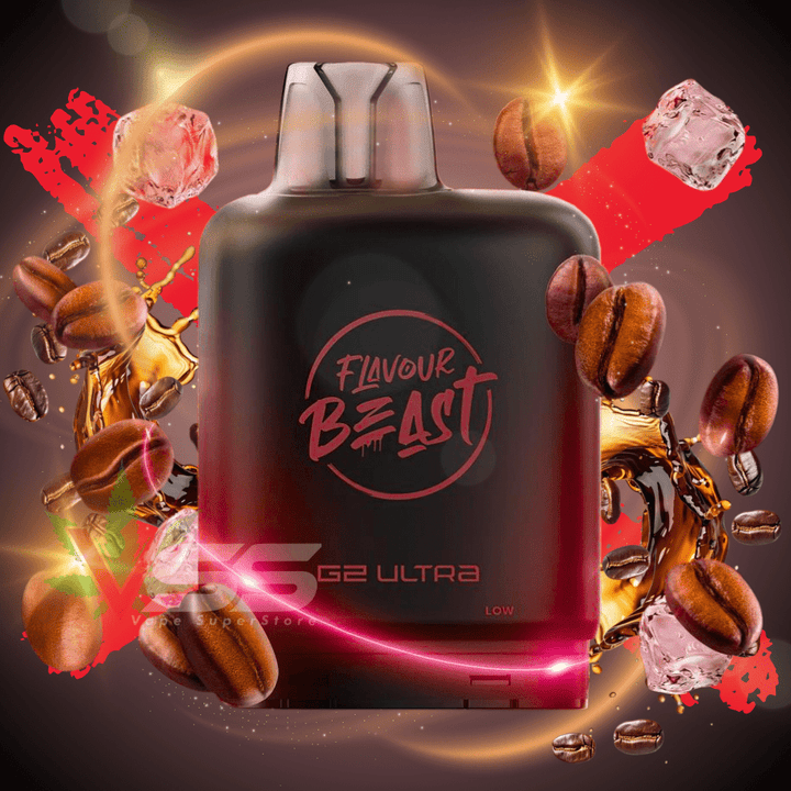 Level X G2 Ultra Flavour Beast Pod 50k-Chuggin' Coffee Classic Iced 20mg / 50000 Steinbach Vape SuperStore and Bong Shop Manitoba Canada