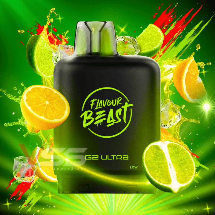 Level X G2 Ultra Flavour Beast Pod 50k-Chuggin' Green Dew Iced 20mg / 50000 Manitoba Vape SuperStore and Bong Shop