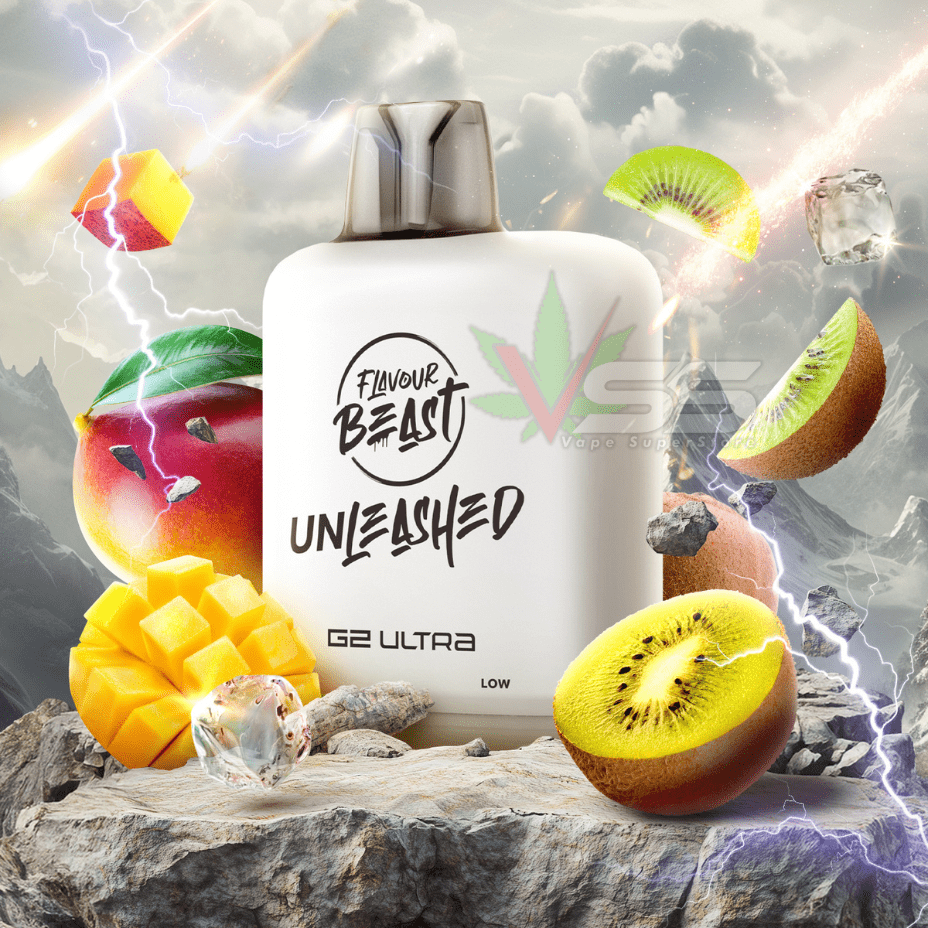 Level X Unleashed G2 Ultra Pod 50k - Kiwi Mango Ice Steinbach Vape SuperStore and Bong Shop Manitoba Canada