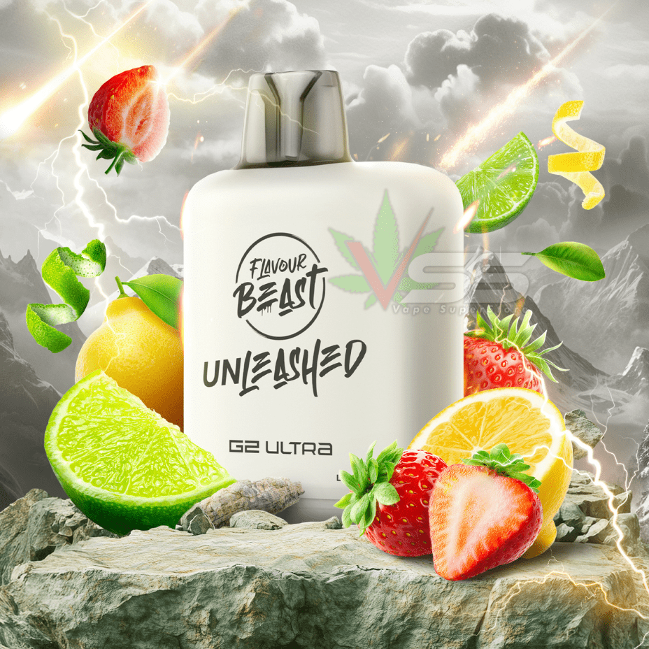Level X Unleashed G2 Ultra Pod 50k - Strawberry Lemon Lime Steinbach Vape SuperStore and Bong Shop Manitoba Canada