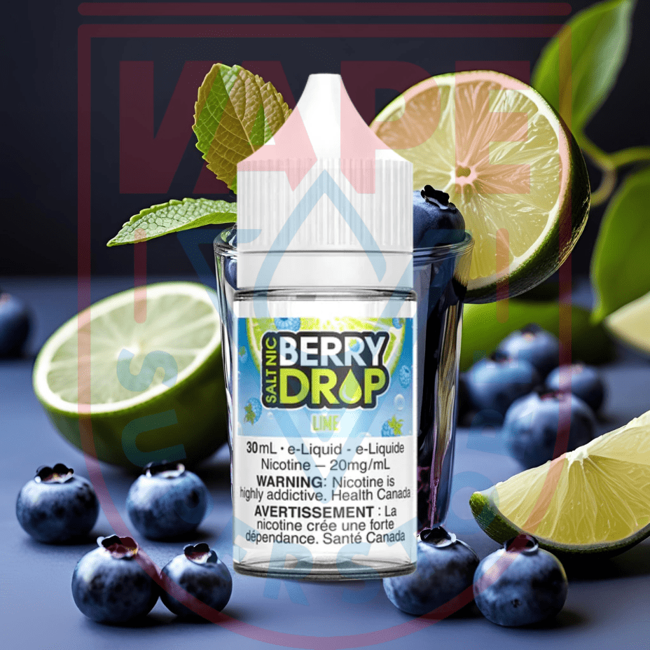 Lime Salts by Berry Drop E-Liquid Steinbach Vape SuperStore and Bong Shop Manitoba Canada