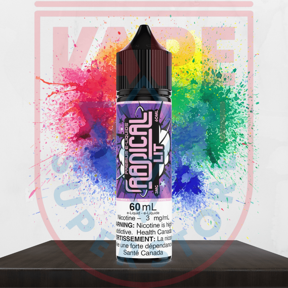 Lit by Radical E-liquid Steinbach Vape SuperStore and Bong Shop Manitoba Canada