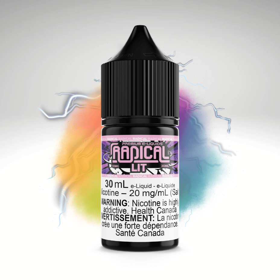 Lit Salt Nic by Radical E-liquid Steinbach Vape SuperStore and Bong Shop Manitoba Canada