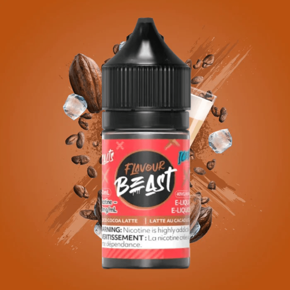 Loco Cocoa Latte Iced Salts by Flavour Beast E-Liquid 30ml / 20mg Steinbach Vape SuperStore and Bong Shop Manitoba Canada