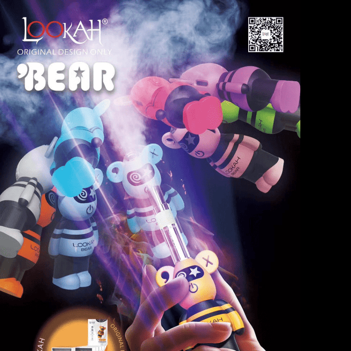 Lookah Bear 510 Thread Battery 500mAh / Rainbow Steinbach Vape SuperStore and Bong Shop Manitoba Canada