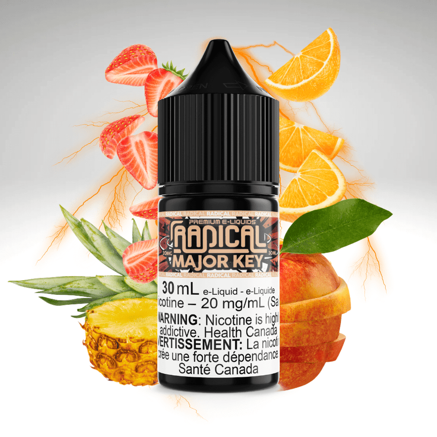 Major Key Salt Nic by Radical E-liquid Steinbach Vape SuperStore and Bong Shop Manitoba Canada