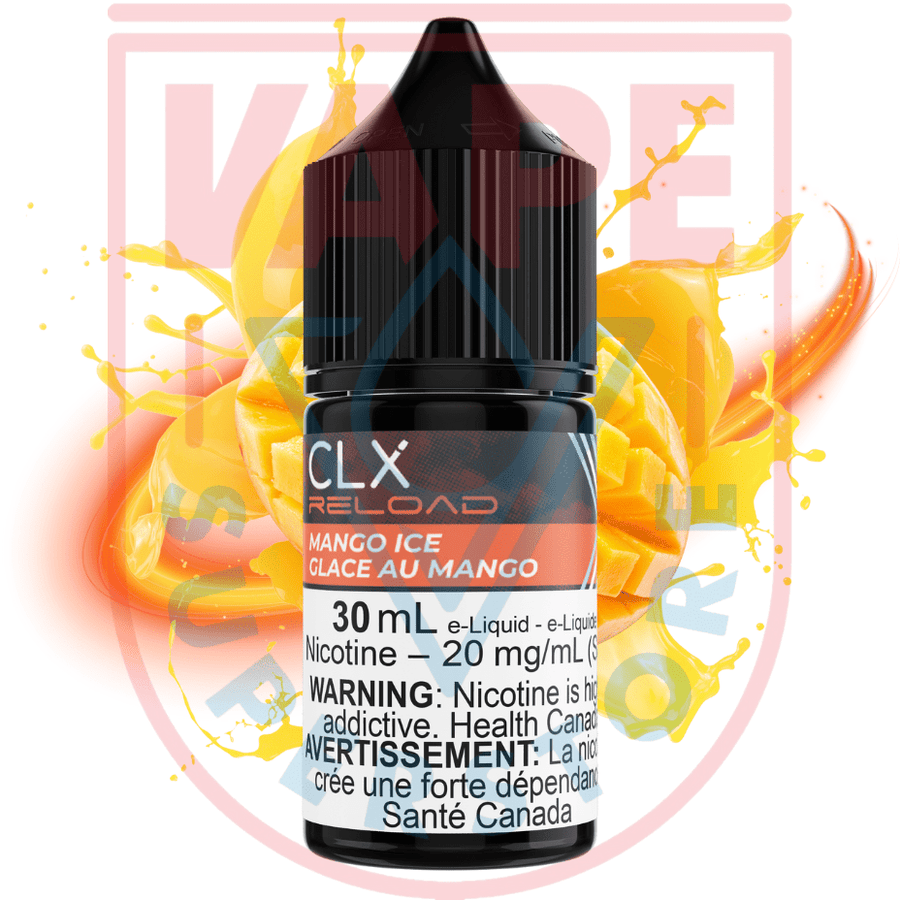 Mango Ice Salt by CLX Reload E-Liquid Steinbach Vape SuperStore and Bong Shop Manitoba Canada