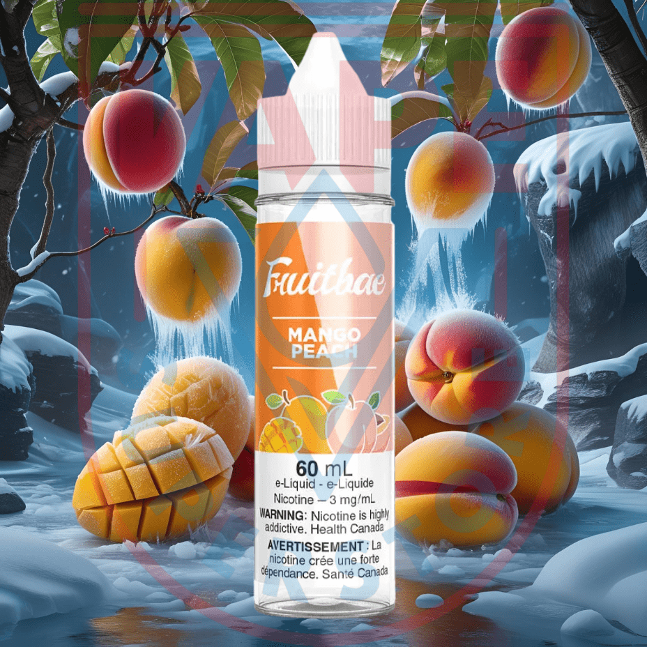 Mango Peach By Fruitbae E-Liquid Steinbach Vape SuperStore and Bong Shop Manitoba Canada