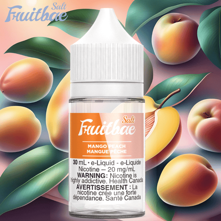 Mango Peach By Fruitbae (Sorbae) Salts Steinbach Vape SuperStore and Bong Shop Manitoba Canada