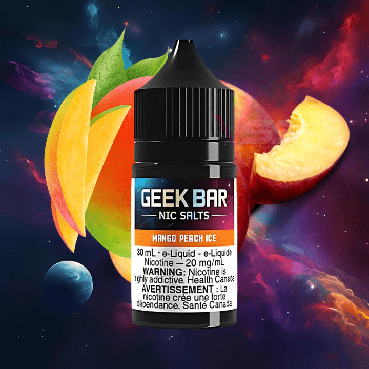 Mango Peach Ice By Geek Bar Nic Salt Steinbach Vape SuperStore and Bong Shop Manitoba Canada