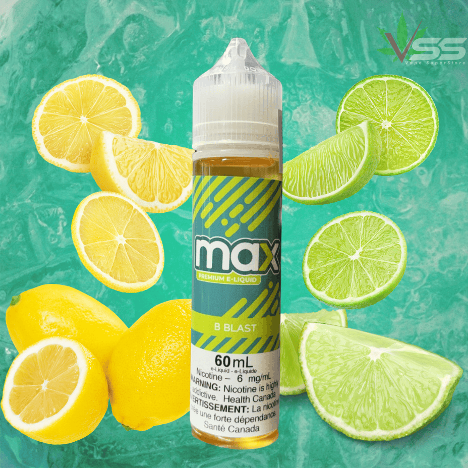 Max E-Liquid - B Blast Steinbach Vape SuperStore and Bong Shop Manitoba Canada