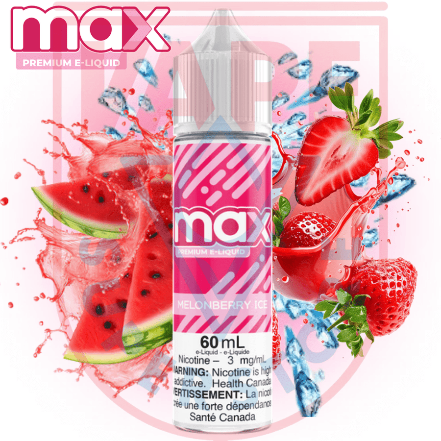 Max E-Liquid - Melonberry Ice Steinbach Vape SuperStore and Bong Shop Manitoba Canada