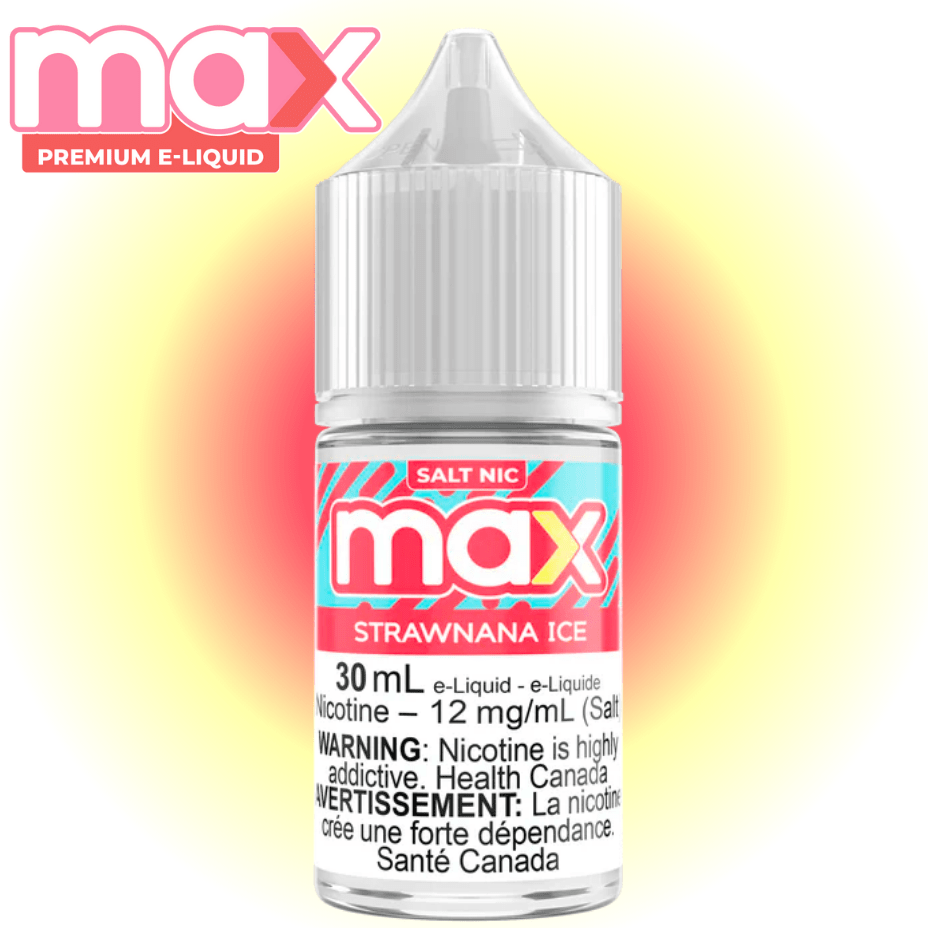 Max E-Liquid - Strawnana Ice 30mL / 12mg Steinbach Vape SuperStore and Bong Shop Manitoba Canada