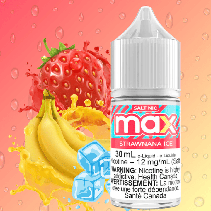 Max E-Liquid - Strawnana Ice Steinbach Vape SuperStore and Bong Shop Manitoba Canada