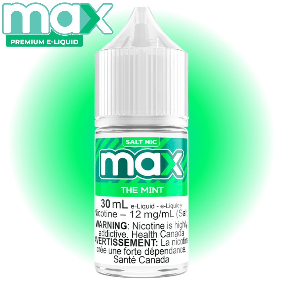 Max E-Liquid - The Mint Salt 30mL / 12mg Steinbach Vape SuperStore and Bong Shop Manitoba Canada