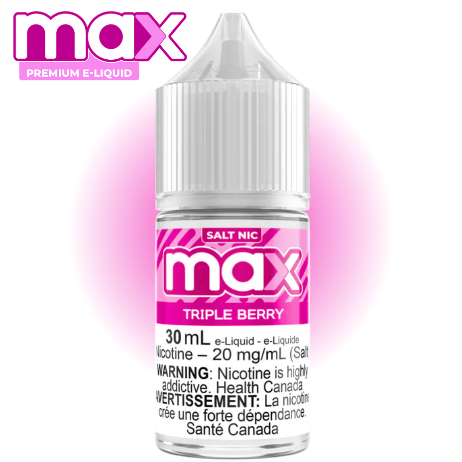 Max E-Liquid - Triple Berry Salt Steinbach Vape SuperStore and Bong Shop Manitoba Canada