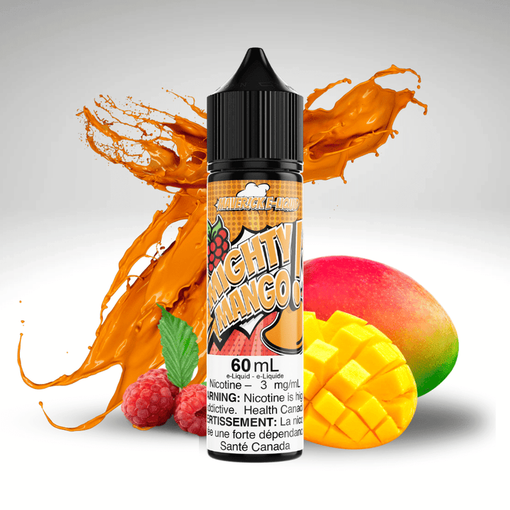 Mighty Mango by Maverick E-Liquid 60ml / 3mg Steinbach Vape SuperStore and Bong Shop Manitoba Canada