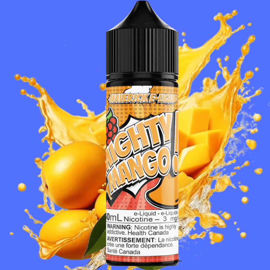 Mighty Mango by Maverick E-Liquid Steinbach Vape SuperStore and Bong Shop Manitoba Canada