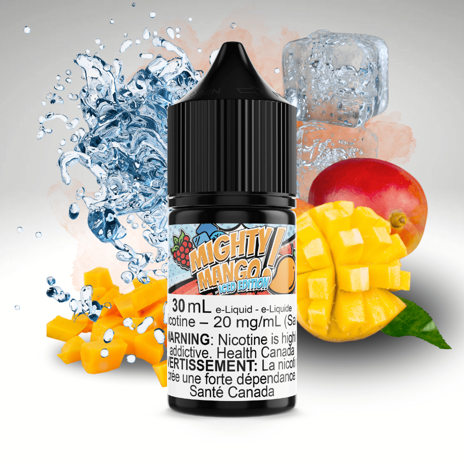 Mighty Mango Iced Salt by Maverick E-Liquid 30ml / 12mg Steinbach Vape SuperStore and Bong Shop Manitoba Canada