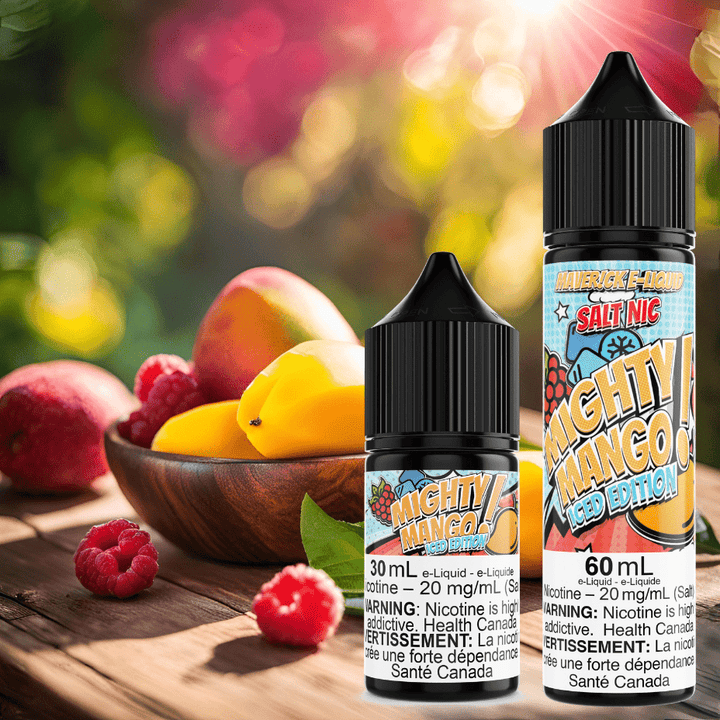 Mighty Mango Iced Salt by Maverick E-Liquid-60mL Steinbach Vape SuperStore and Bong Shop Manitoba Canada