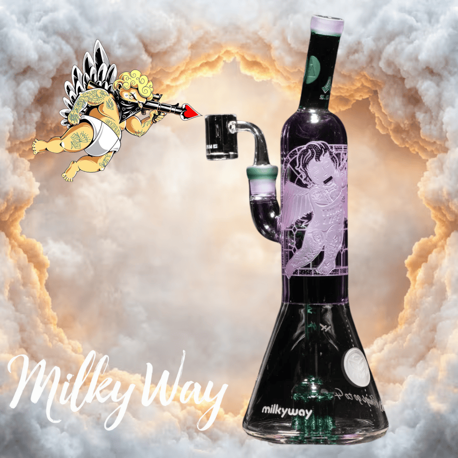 Milkyway All Thugs Go To Heaven Tree Dab Rig w/Tree Perc-13.5" 13.5" Steinbach Vape SuperStore and Bong Shop Manitoba Canada