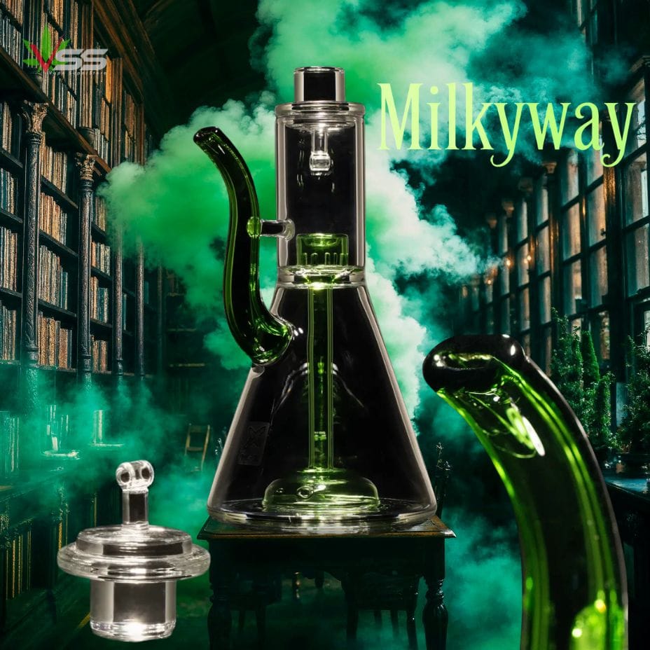 Milkyway X 7mm Classic Hash Rig Bubbler-10" 7mm / 10" Steinbach Vape SuperStore and Bong Shop Manitoba Canada