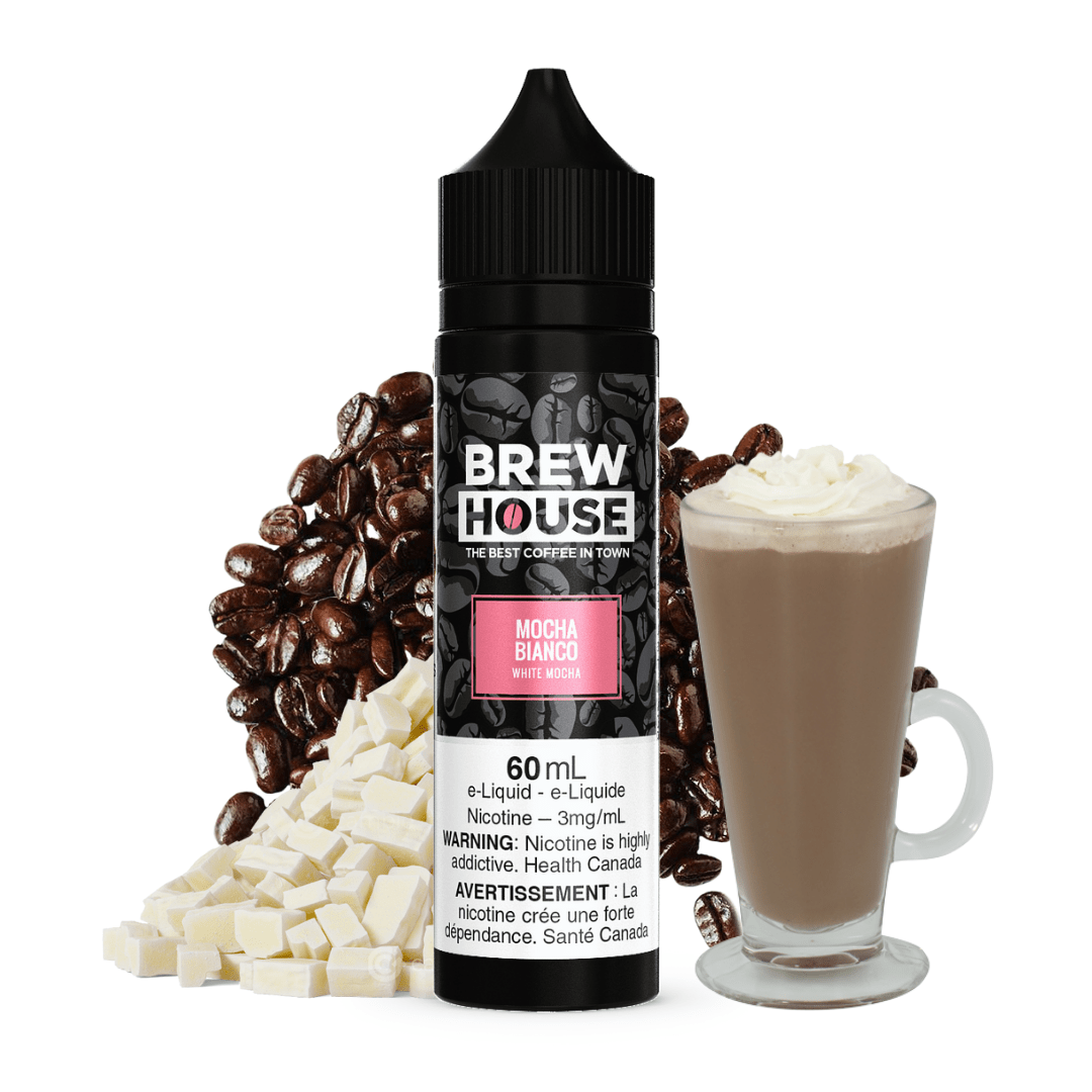 Mocha Bianco by Brew House E-Liquid 60ml / 3mg Steinbach Vape SuperStore and Bong Shop Manitoba Canada