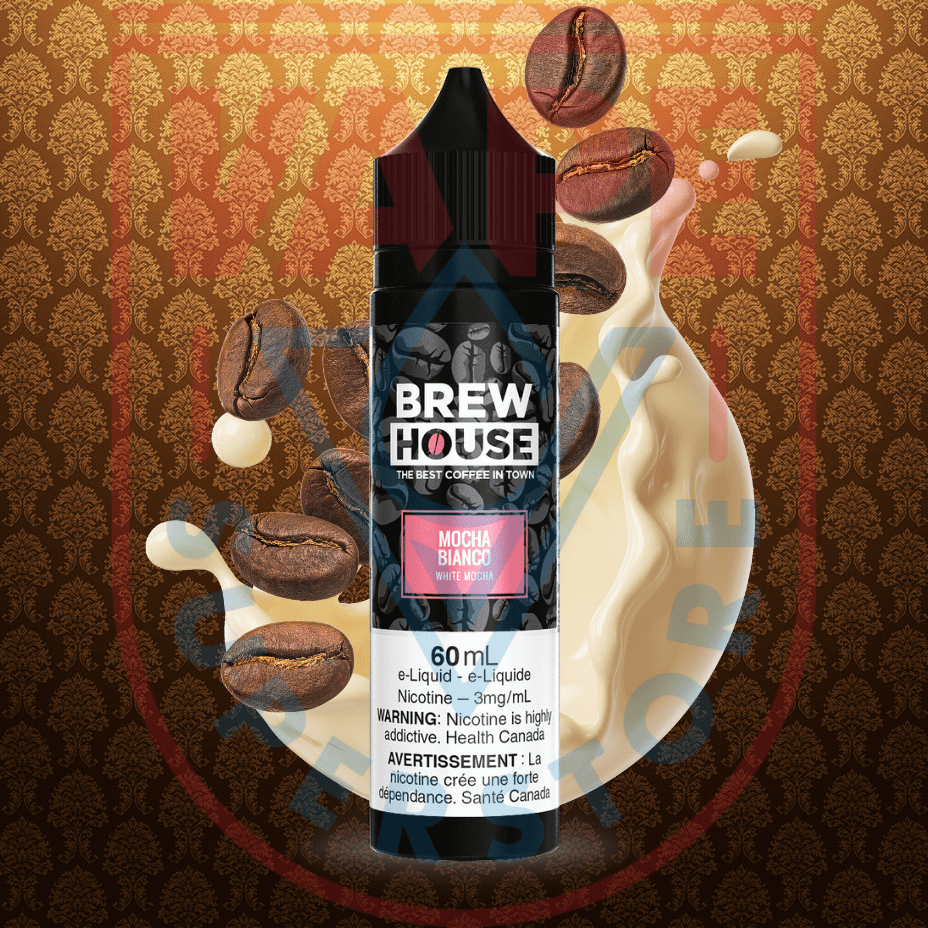 Mocha Bianco by Brew House E-Liquid Steinbach Vape SuperStore and Bong Shop Manitoba Canada