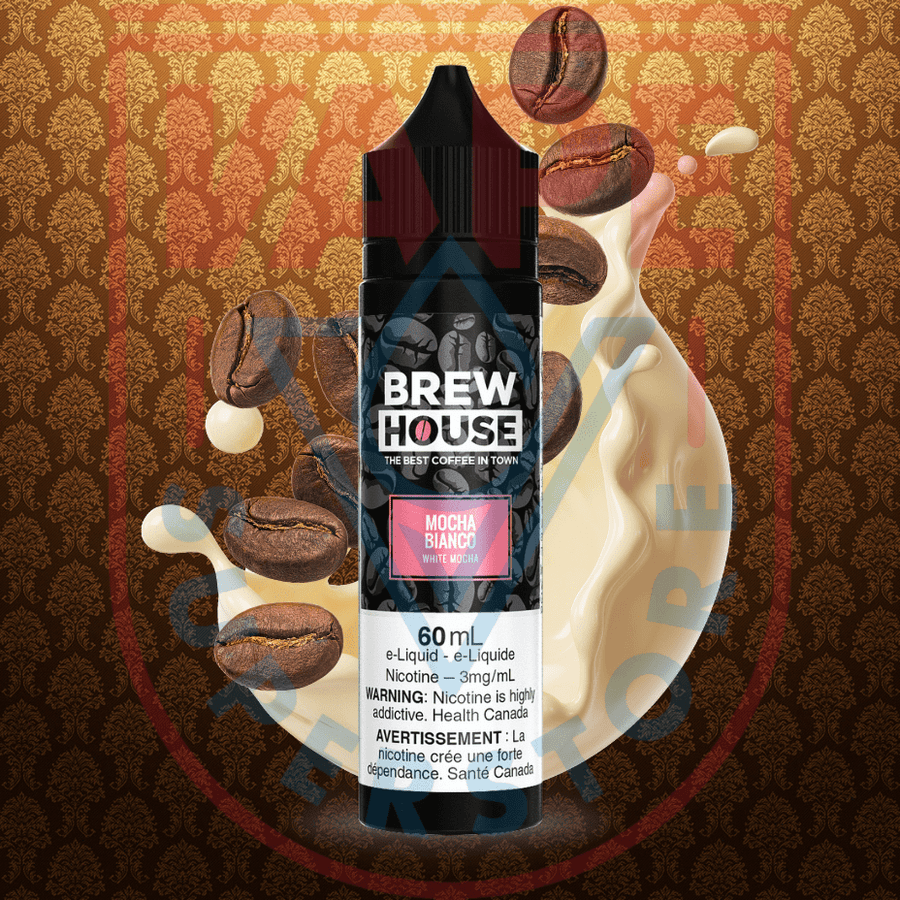 Mocha Bianco by Brew House E-Liquid Steinbach Vape SuperStore and Bong Shop Manitoba Canada