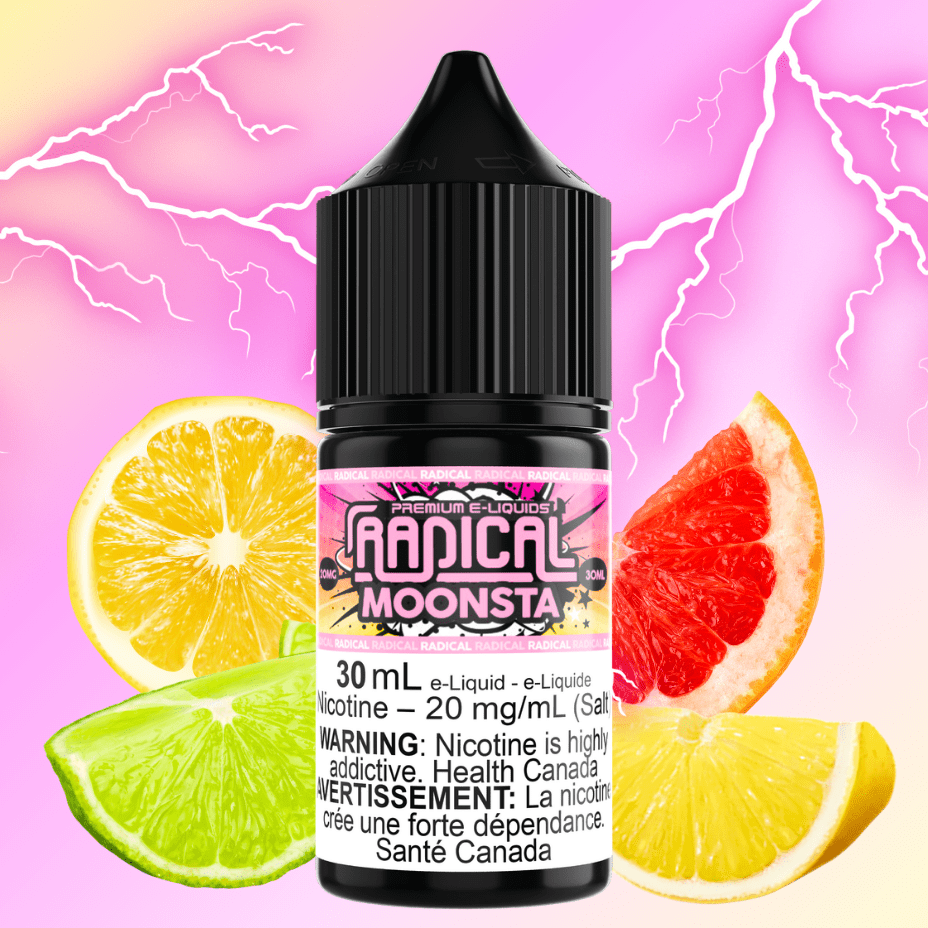 Moonsta Salt Nic by Radical E-liquid Steinbach Vape SuperStore and Bong Shop Manitoba Canada