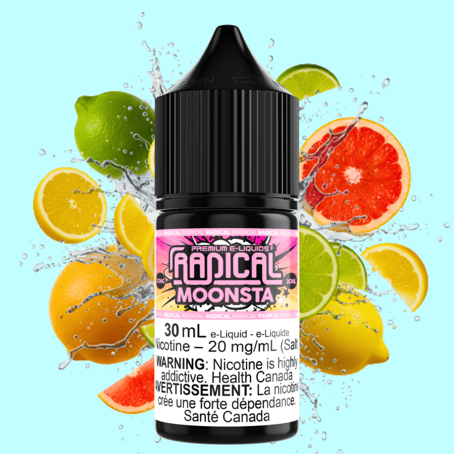 Moonsta Salt Nic by Radical E-liquid Steinbach Vape SuperStore and Bong Shop Manitoba Canada