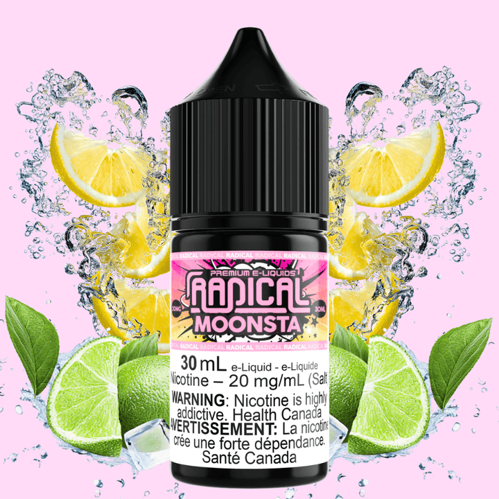 Moonsta Salt Nic by Radical E-liquid Steinbach Vape SuperStore and Bong Shop Manitoba Canada
