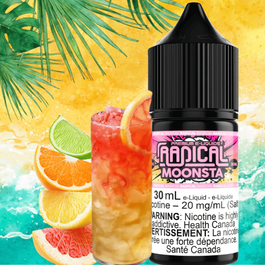 Moonsta Salt Nic by Radical E-liquid Steinbach Vape SuperStore and Bong Shop Manitoba Canada