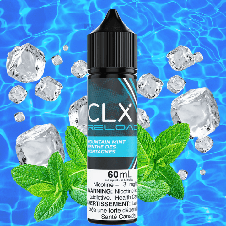 Mountain Mint by CLX Reload E-liquid 3mg Steinbach Vape SuperStore and Bong Shop Manitoba Canada