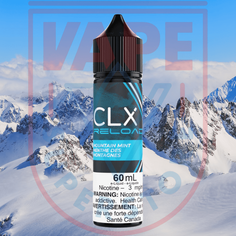 Mountain Mint by CLX Reload E-liquid Steinbach Vape SuperStore and Bong Shop Manitoba Canada