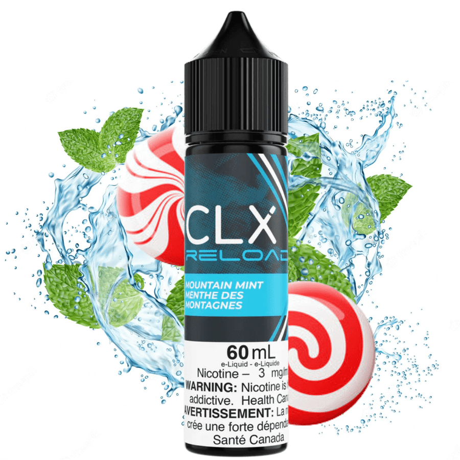 Mountain Mint by CLX Reload E-liquid Steinbach Vape SuperStore and Bong Shop Manitoba Canada