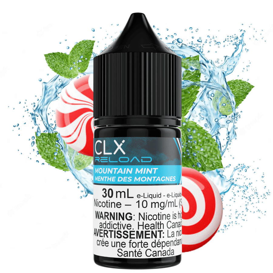 Mountain Mint Salt by CLX Reload E-Liquid 30mL / 10mg Steinbach Vape SuperStore and Bong Shop Manitoba Canada