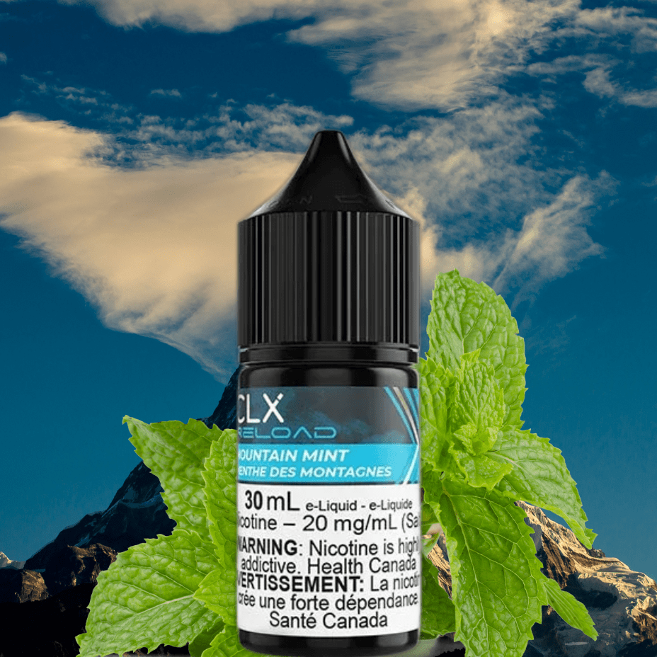 Mountain Mint Salt by CLX Reload E-Liquid Steinbach Vape SuperStore and Bong Shop Manitoba Canada