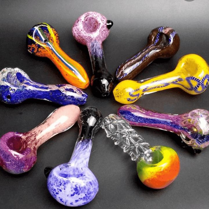 Nice Glass 4" Glass Pipe Steinbach Vape SuperStore and Bong Shop Manitoba Canada