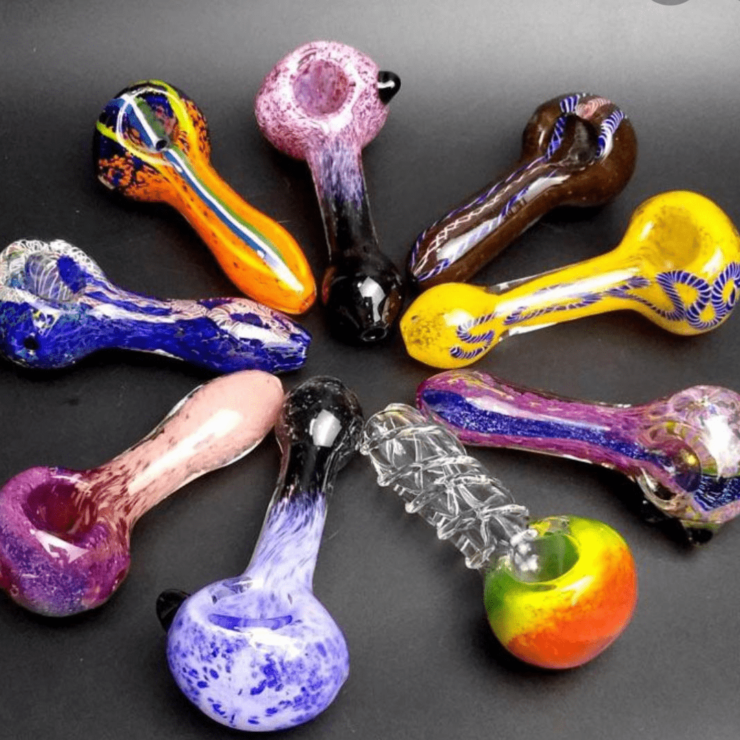 Nice Glass 4" Glass Pipe Steinbach Vape SuperStore and Bong Shop Manitoba Canada