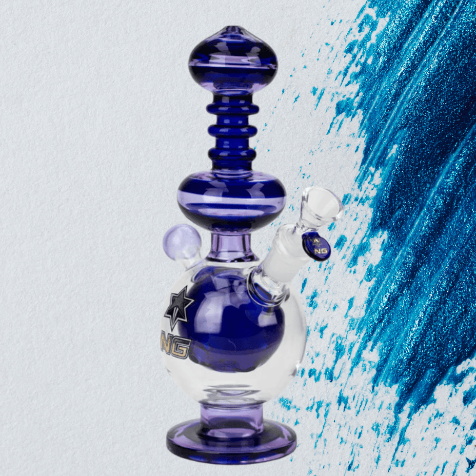Nice Glass 5mm Ball Perc Bubble Base Bong 10" Steinbach Vape SuperStore and Bong Shop Manitoba Canada