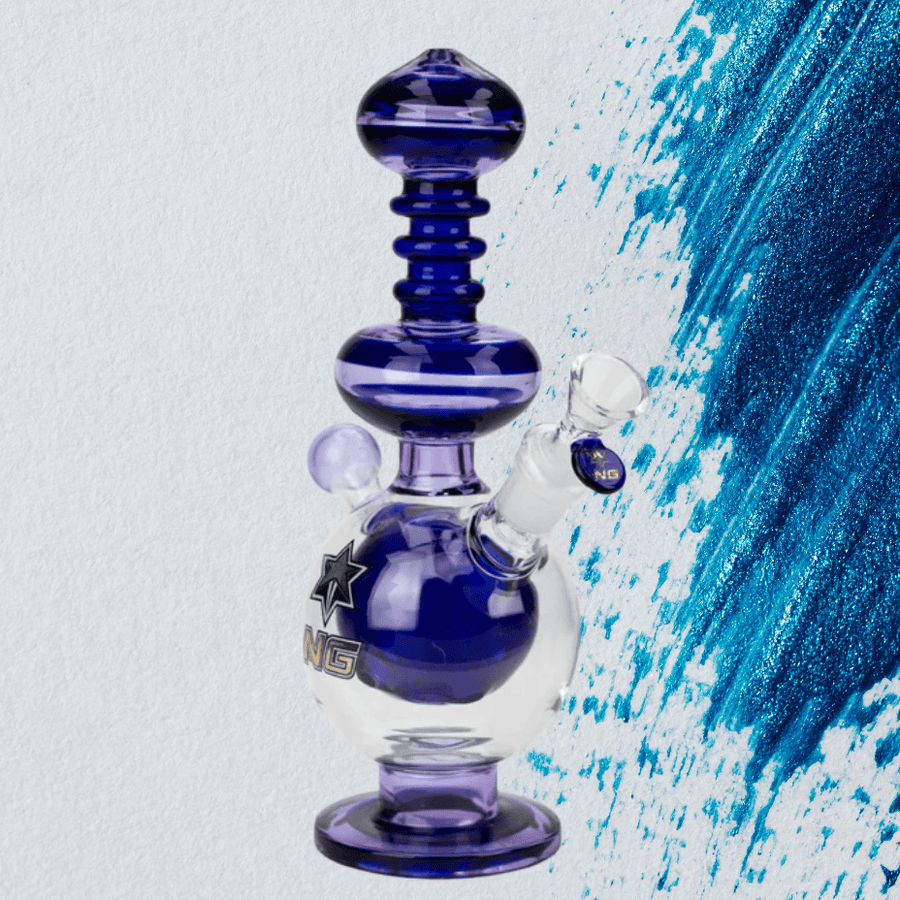 Nice Glass 5mm Ball Perc Bubble Base Bong 10" Steinbach Vape SuperStore and Bong Shop Manitoba Canada