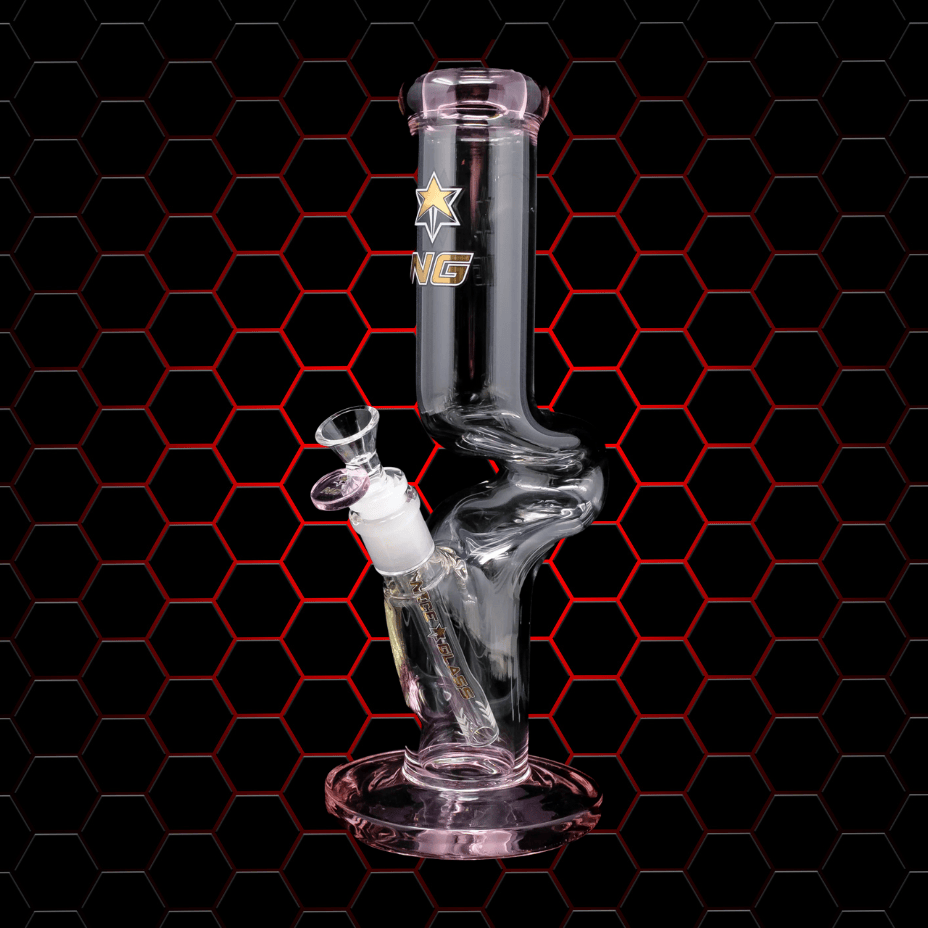 Nice Glass 7mm Tinted 1-Arm Straight Tube Zong 12" Steinbach Vape SuperStore and Bong Shop Manitoba Canada