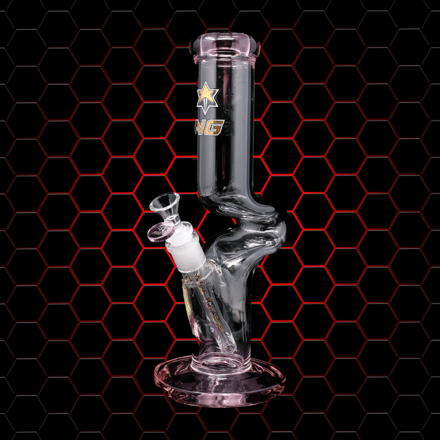 Nice Glass 7mm Tinted 1-Arm Straight Tube Zong 12" Steinbach Vape SuperStore and Bong Shop Manitoba Canada